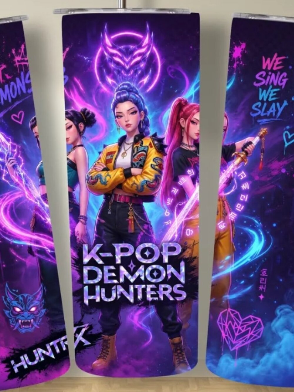 K Pop Demon Hunters Tumbler